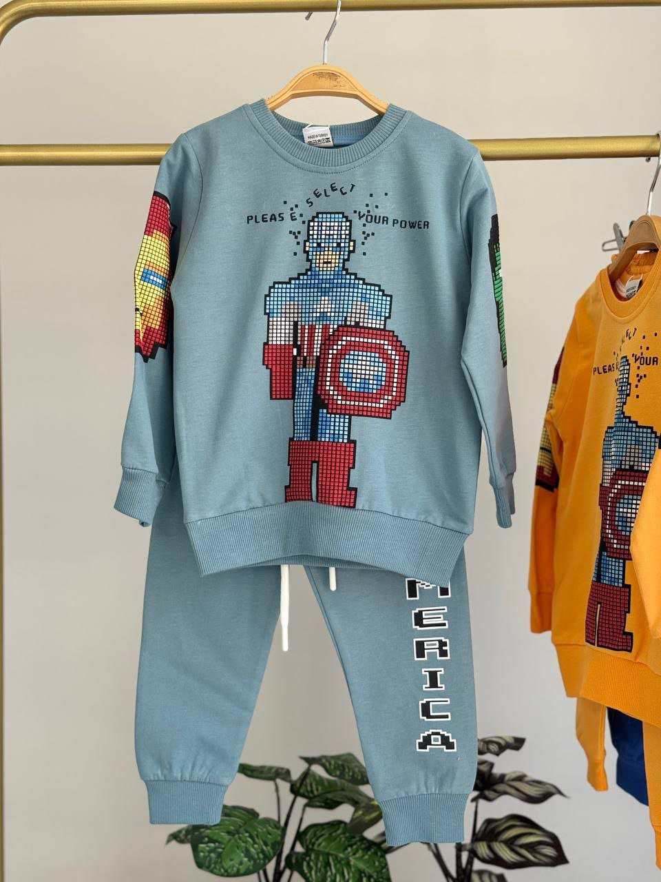 American Hero Casual Jogger Set - My Store_Be happy