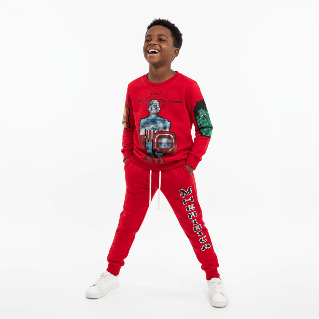 American Hero Casual Jogger Set - My Store_Be happy