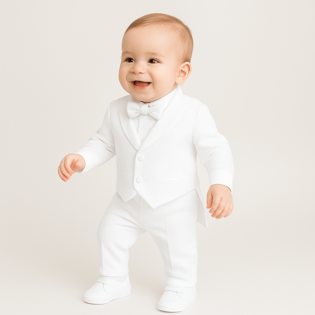 Archie's Penguin Tail Vest Set - My Store_Be happy