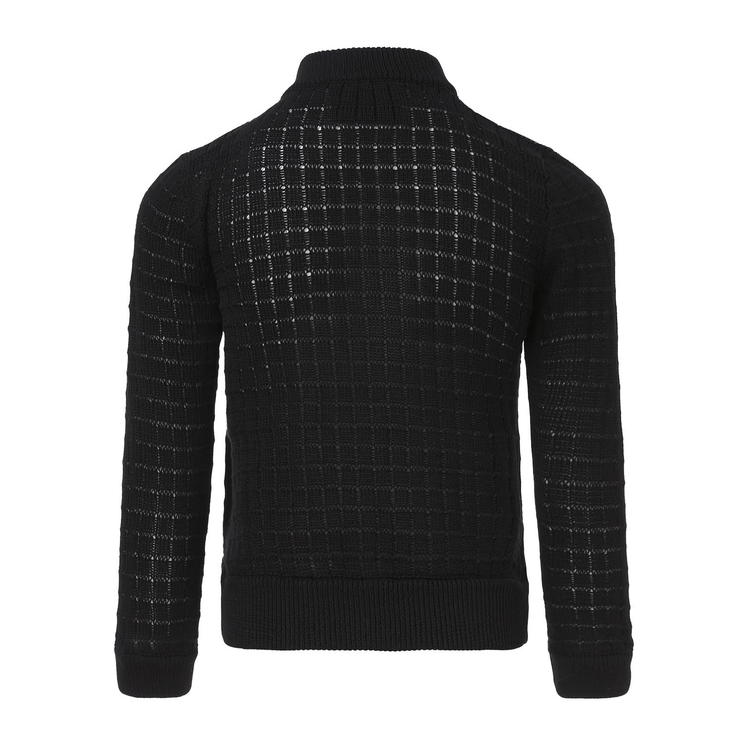 Balck Summer Cardigan with Front Buttons Fastening - My Store_Be happy