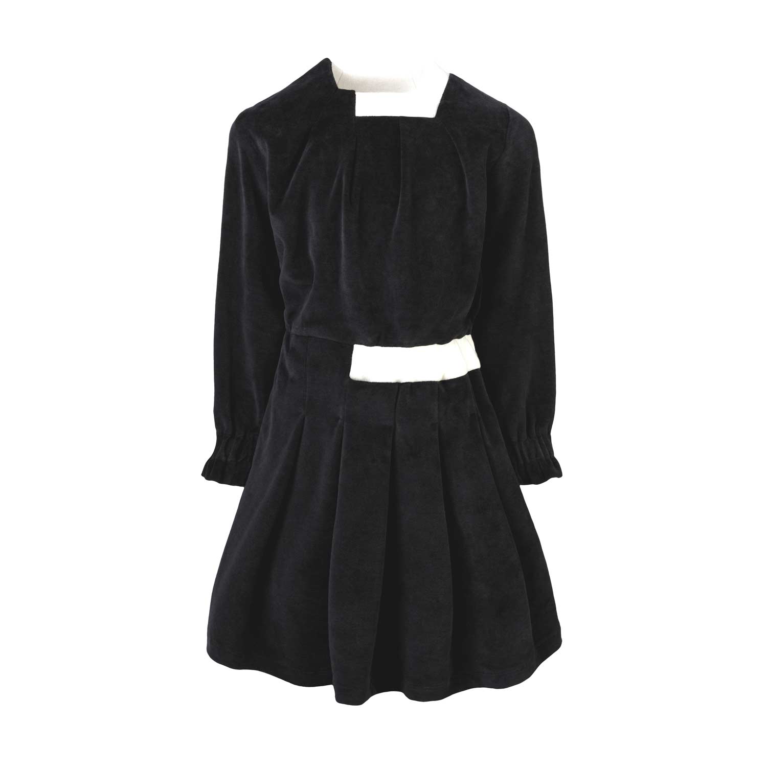 Black Velvet Dress for Girls - My Store_Be happy