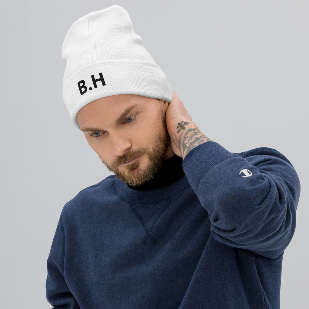 Embroidered Beanie - My Store_Be happy