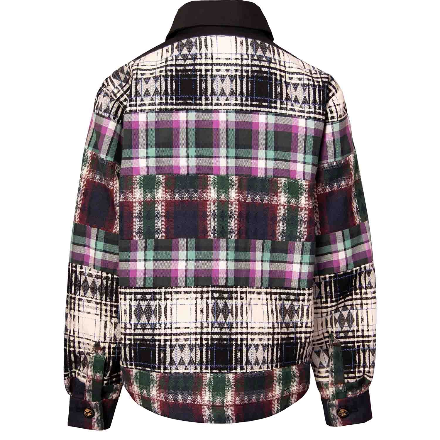 Mixed Tartan Plaid Shirt - My Store_Be happy